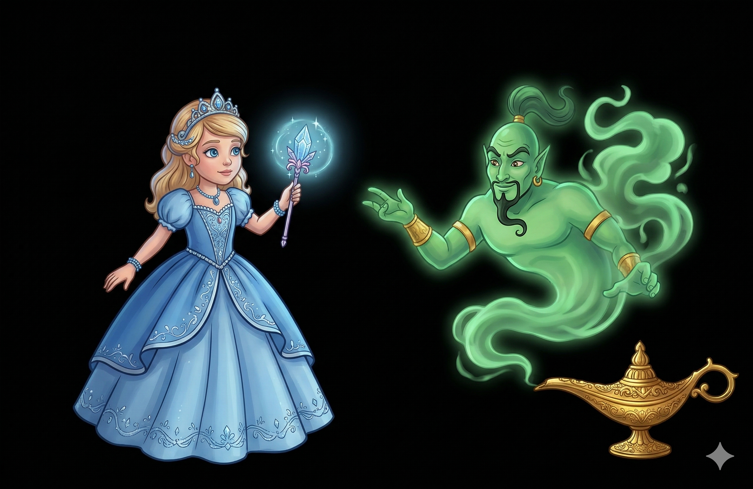 Hada y Genio en la versión 2026 de El Castillo