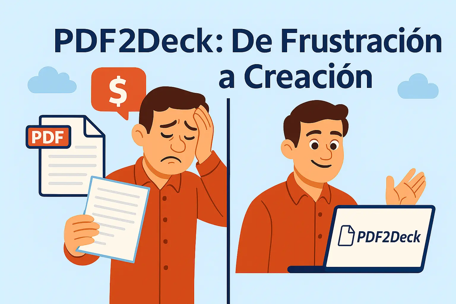 Imagen de PDF2Deck: cuando una frustración vuelve a despertar algo que creía dormido