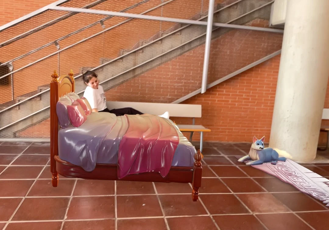 Mobiliario 3D generado con IA