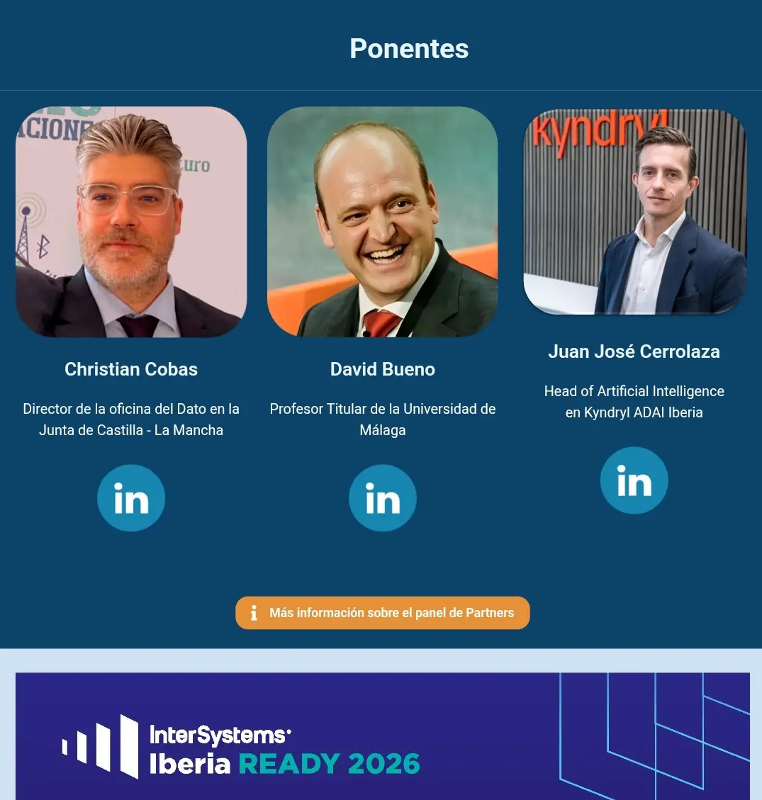 InterSystems Iberia READY 2026
